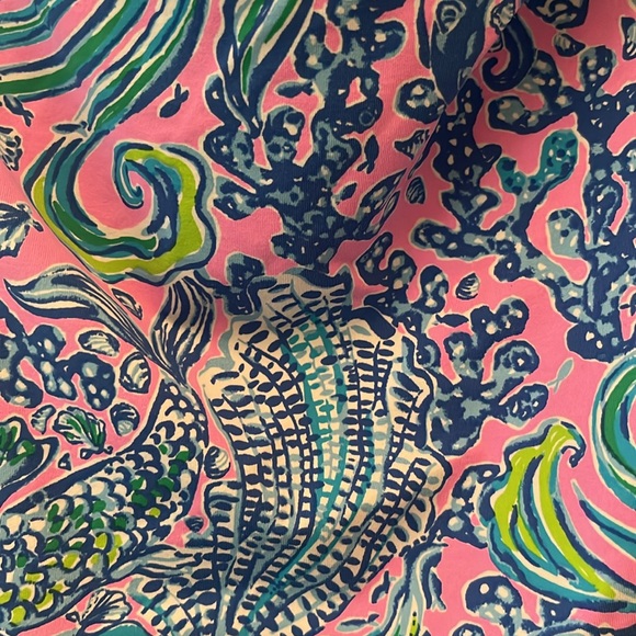 Lilly Pulitzer Tankini Top We Mermaid It - Picture 3 of 4
